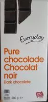 Mängden socker i Pure chocolade - Chocolat noir