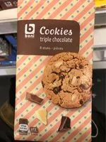 Mängden socker i Cookies triple chocolate