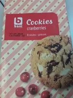 Mängden socker i Cookies cranberries