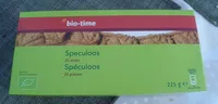 Mängden socker i Spéculoos Bio-Time