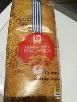 Mängden socker i Pâtes grecques