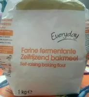 Mängden socker i Farine fermentante