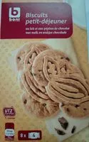 Mängden socker i Biscuits petit-dejeuner