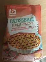 Mängden socker i Farine pâtisserie