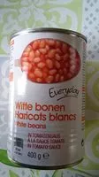 Mängden socker i Haricot blancs a la sauce tomate