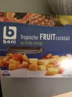 Mängden socker i Salade de fruits tropicaux