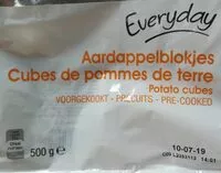 Mängden socker i Aardappelblokjes