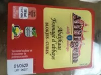 Mängden socker i Abdijkaas/Fromage d'abbaye