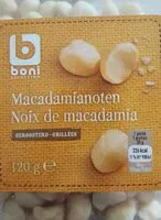 Mängden socker i Noix de macadamia