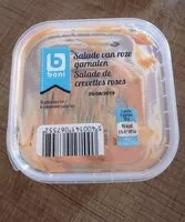 Mängden socker i Salade de crevettes roses