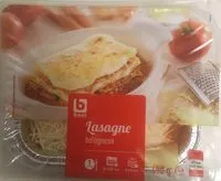 Mängden socker i Lasagne bolognese