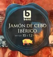 Mängden socker i Jambon de Cebo Iberico