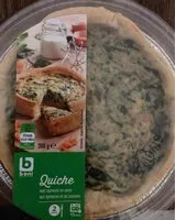 Mängden socker i Quiche epinards / saumon