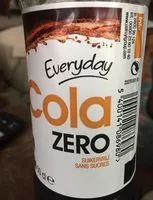 Mängden socker i Cola Zero