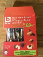 Mängden socker i Boni