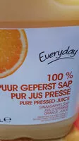 Mängden socker i Pur jus pressé Everyday