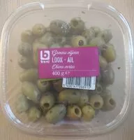 Mängden socker i Olives vertes