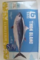 Mängden socker i Thon blanc