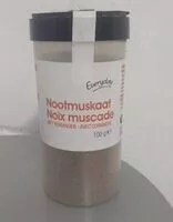 Mängden socker i Noix muscade