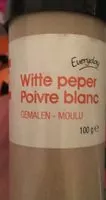 Mängden socker i Poivre blanc