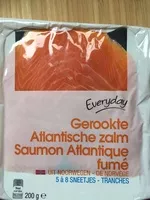 Mängden socker i Saumon atlantique fumé