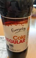 Mängden socker i Cola Regular