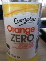 Mängden socker i Everyday Orange Zero
