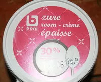 Mängden socker i crème épaisse