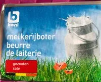 Mängden socker i Beurre de laiterie