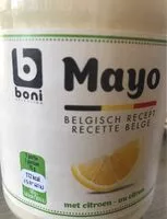 Mängden socker i Mayo au citron