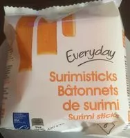 Mängden socker i Bâtonnets de surimi