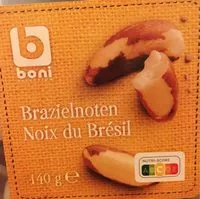 Mängden socker i Brazielnoten