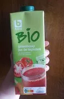 Mängden socker i Jus de légume