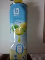 Mängden socker i Citrus Boni