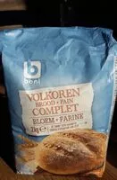 Mängden socker i Farine pain complet