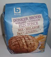 Mängden socker i Farine pain foncé