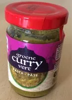 Mängden socker i Pate de curry vert