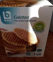 Mängden socker i Galettes sans sucre au goût café