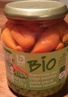 Mängden socker i Petits pois et jeunes carottes