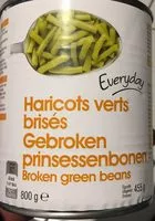 Mängden socker i Haricot vert brisés