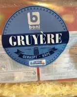 Mängden socker i Gruyère rapé