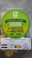 Mängden socker i Gouda jeune à la moutarde