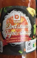 Mängden socker i Sauce aigre douce