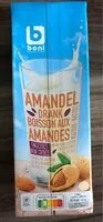 Mängden socker i Boisson aux amandes