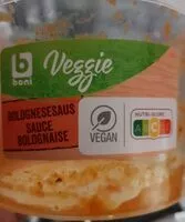 Mängden socker i veggie sauce bolognaise
