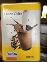 Mängden socker i Choco Quick