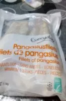 Mängden socker i Filet de pangasius