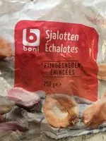 Mängden socker i Echalotes émincées congelées