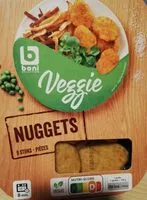 Mängden socker i Nuggets Veggie