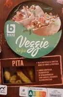 Mängden socker i Veggie soja pita